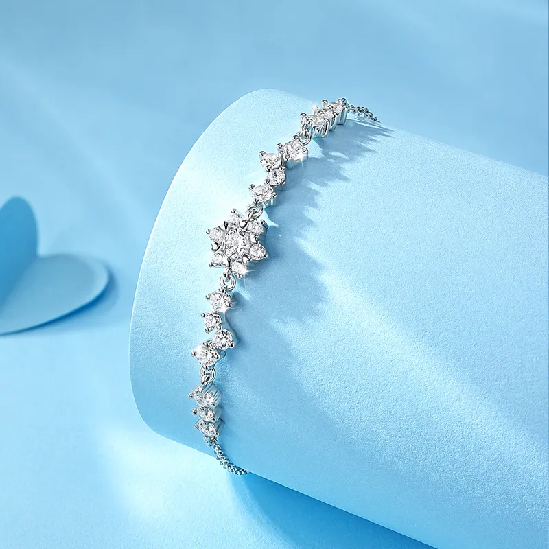 KADER 925 Sterling Silver Bracelets Women's Silver-2