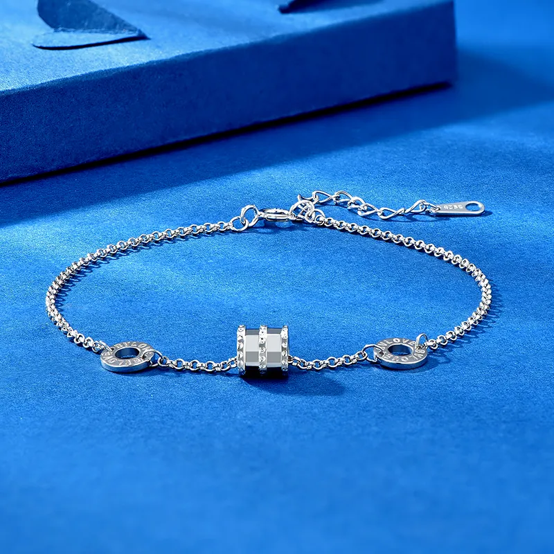 KADER 925 Sterling Silver Bracelets Women's Silver Box-2