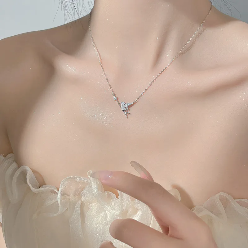 KADER 925 Sterling Silver Necklaces Women's Silver-5