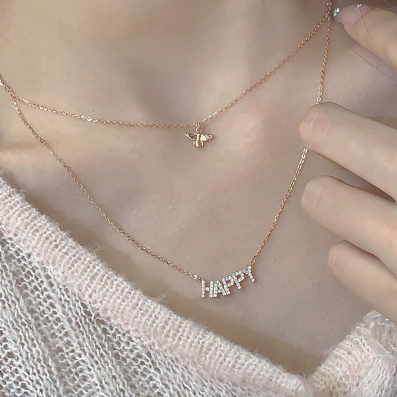 KADER S925 Silver Necklaces Women's-2