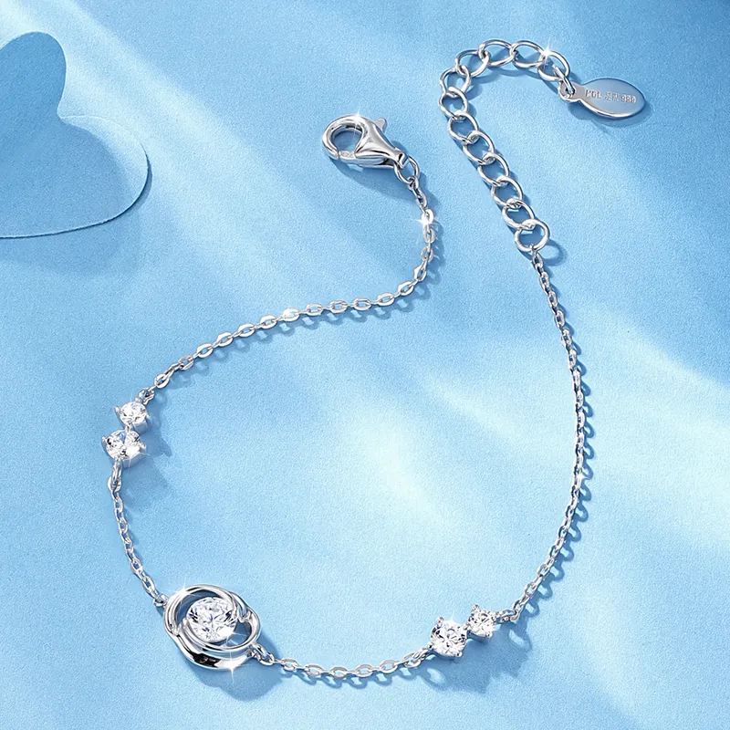 KADER 925 Sterling Silver Bracelets Women's Silver Box-2
