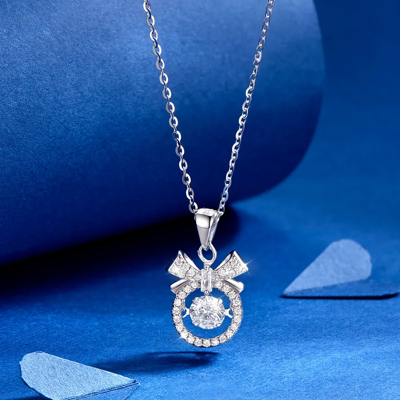 KADER 925 Sterling Silver Necklaces Women's Silver Box-2