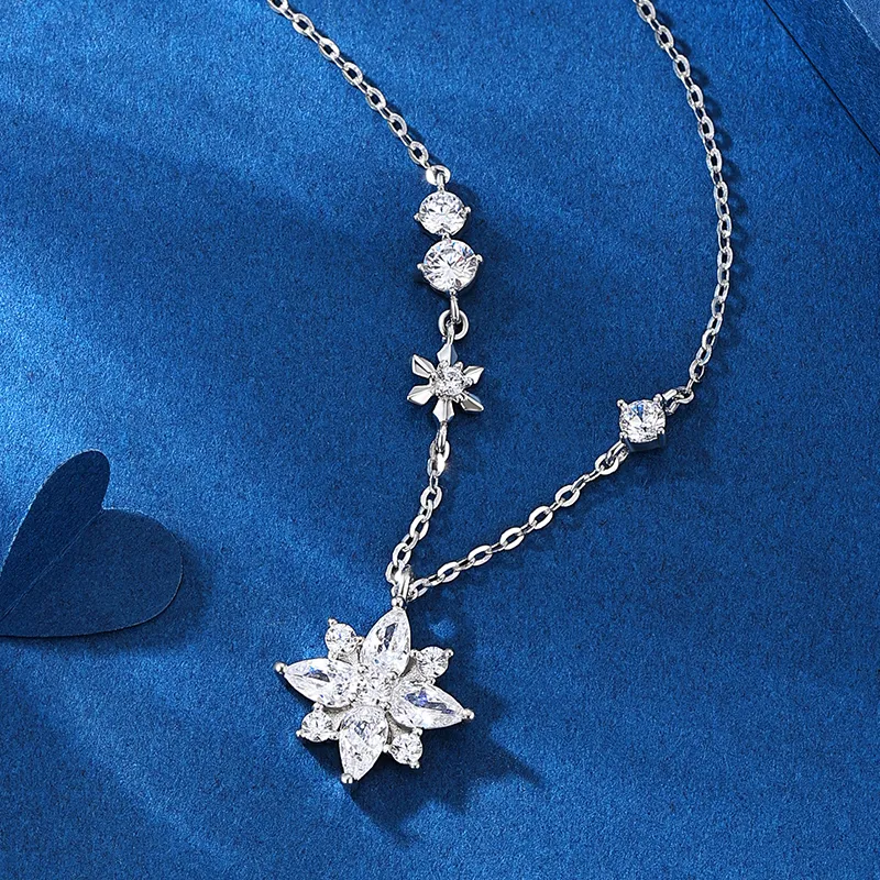 KADER 925 Sterling Silver Necklaces Women's Silver-9