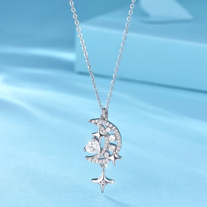 KADER 925 Sterling Silver Necklaces Women's Silver-2