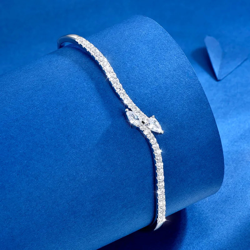 KADER 925 Sterling Silver Bracelets Women's Silver Box-2