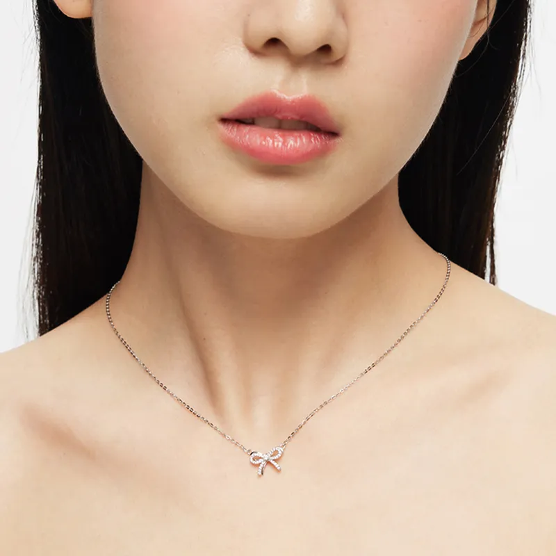 KADER S999 Fine Silver Necklaces Women's Silver white Gift Box-5