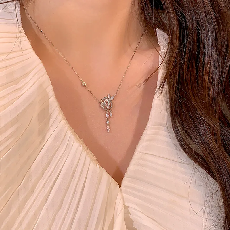 KADER S925 Silver Necklaces Women's-1