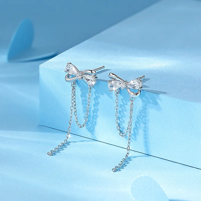 KADER Dynamic Connection Series 999 Fine Silver Earrings Women's-5