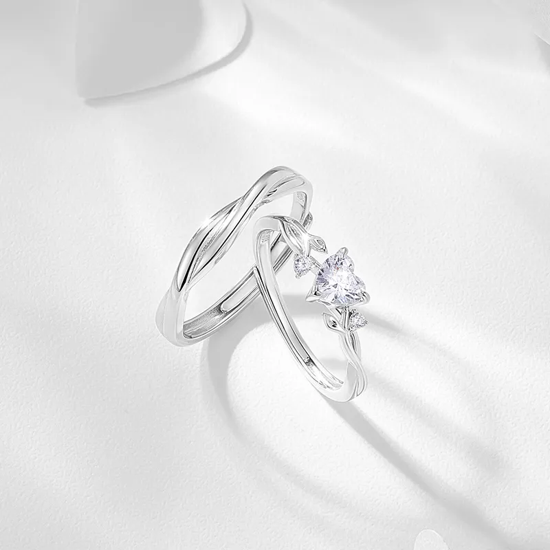 KADER 925 Sterling Silver Rings Unisex-4