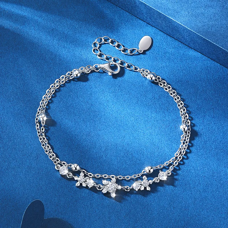 KADER 925 Sterling Silver Bracelets Women's Silver-4