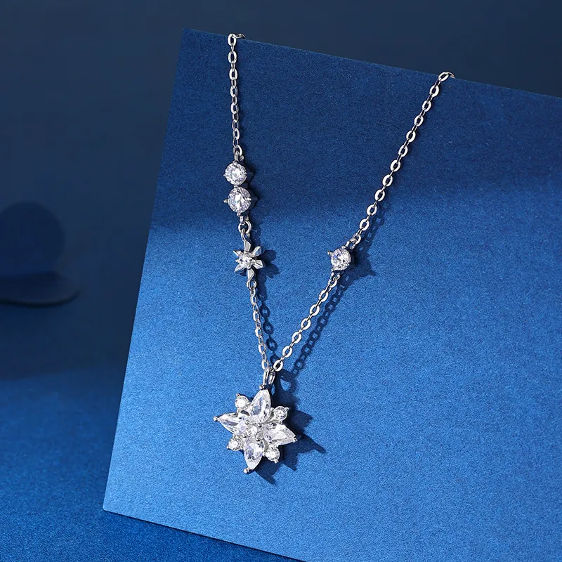 KADER 925 Sterling Silver Necklaces Women's Silver-8