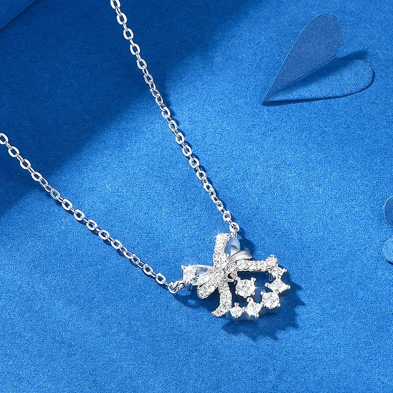 KADER 925 Sterling Silver Necklaces Women's Silver Gift Box Sets-2