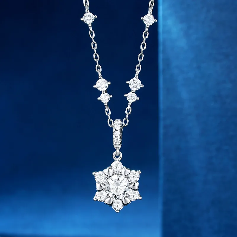 KADER S925 Silver Necklaces Women's Silver white Gift Box-2