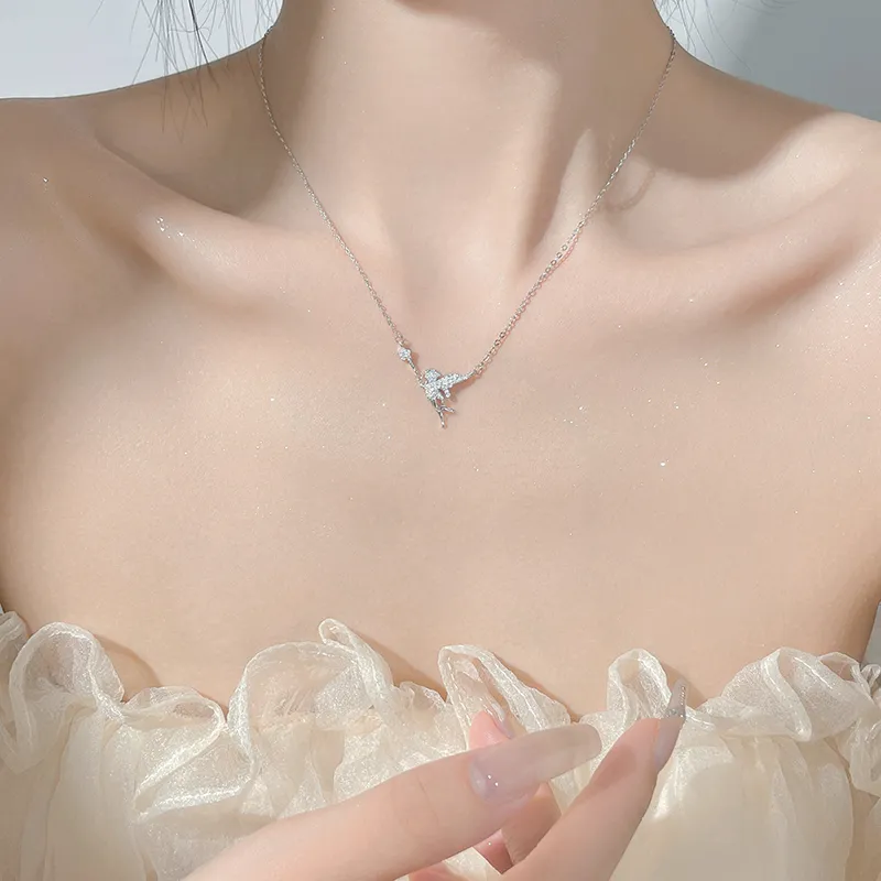 KADER 925 Sterling Silver Necklaces Women's Silver-4