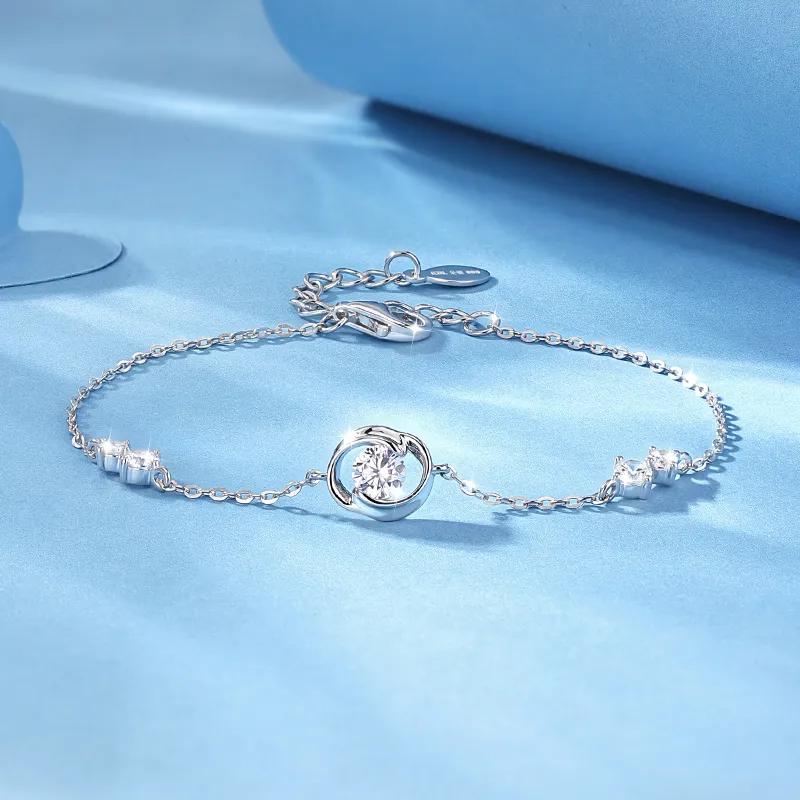 KADER 925 Sterling Silver Bracelets Women's Silver Box-3
