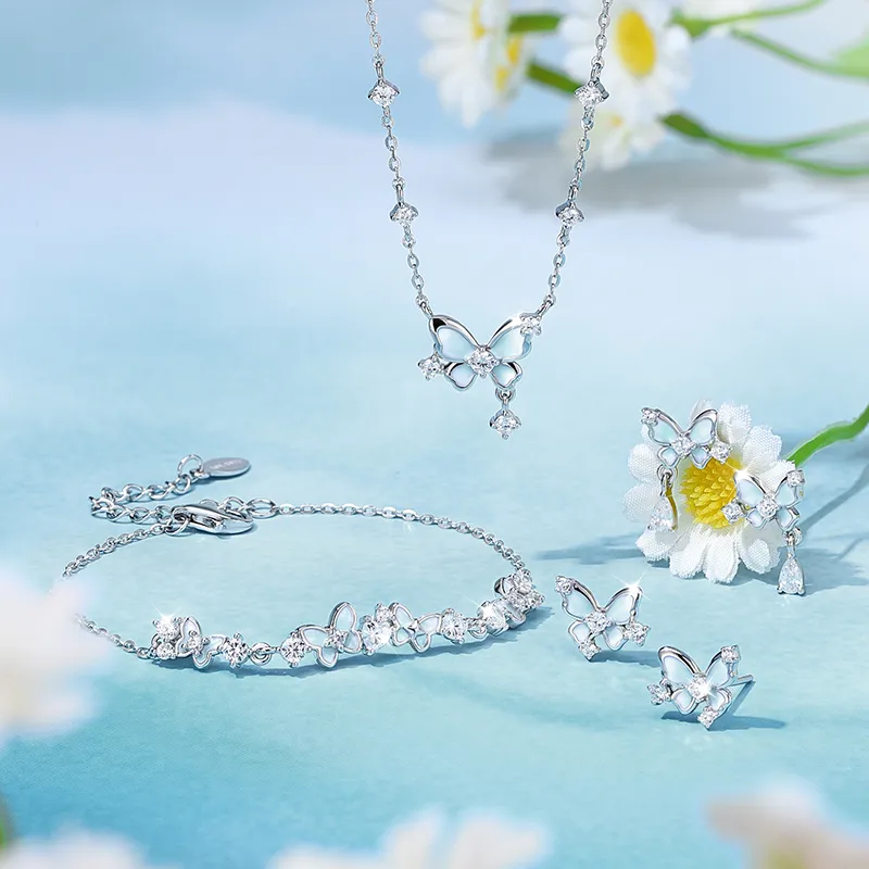 KADER 925 Sterling Silver Necklaces Women's Blue, Year Of The Snake Bestie Gift Box-5