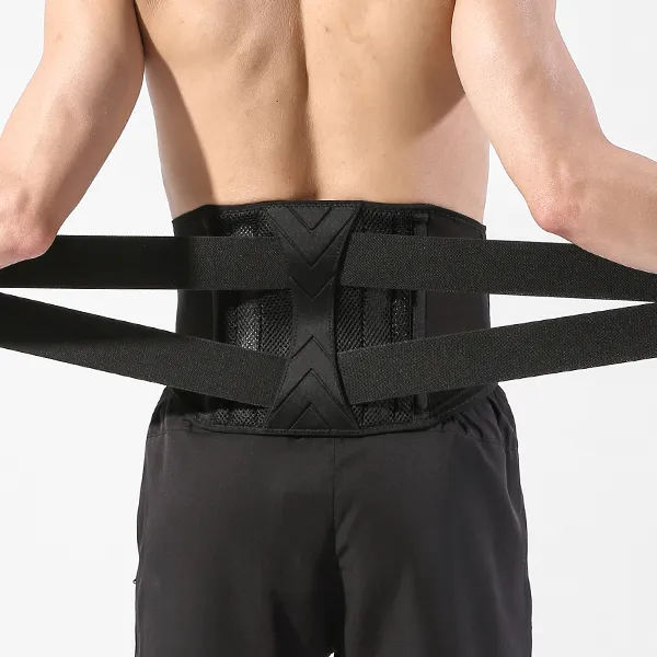 PEAK Back Support Braces Breathable Protective Compression Polyester, Elastane, Polyamide Unisex-4