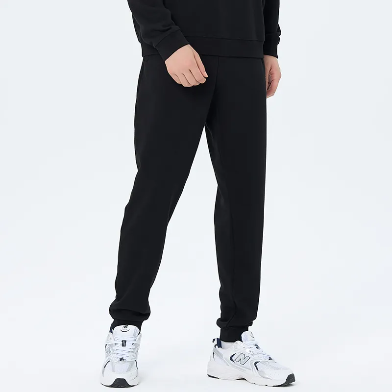 PEAK Knitted Sports Pants Unisex Classic Black-1
