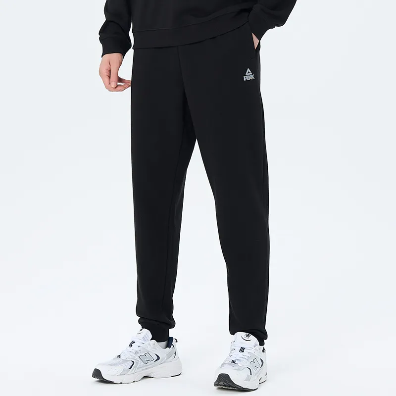PEAK Knitted Sports Pants Unisex Classic Black-2