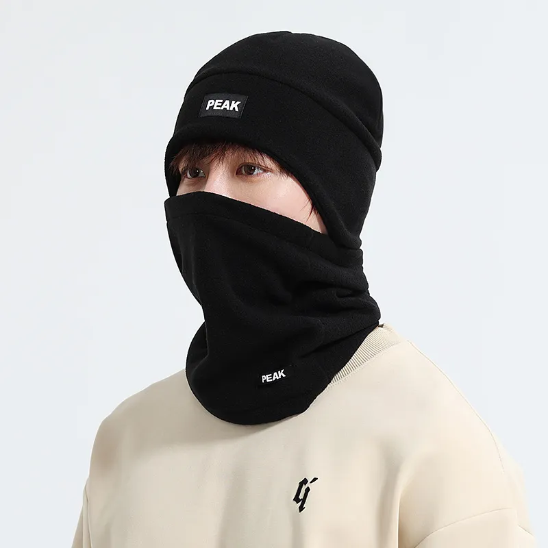 PEAK Sports Protective Gears Warm And Water Resistant Black Polyester Adults All-2
