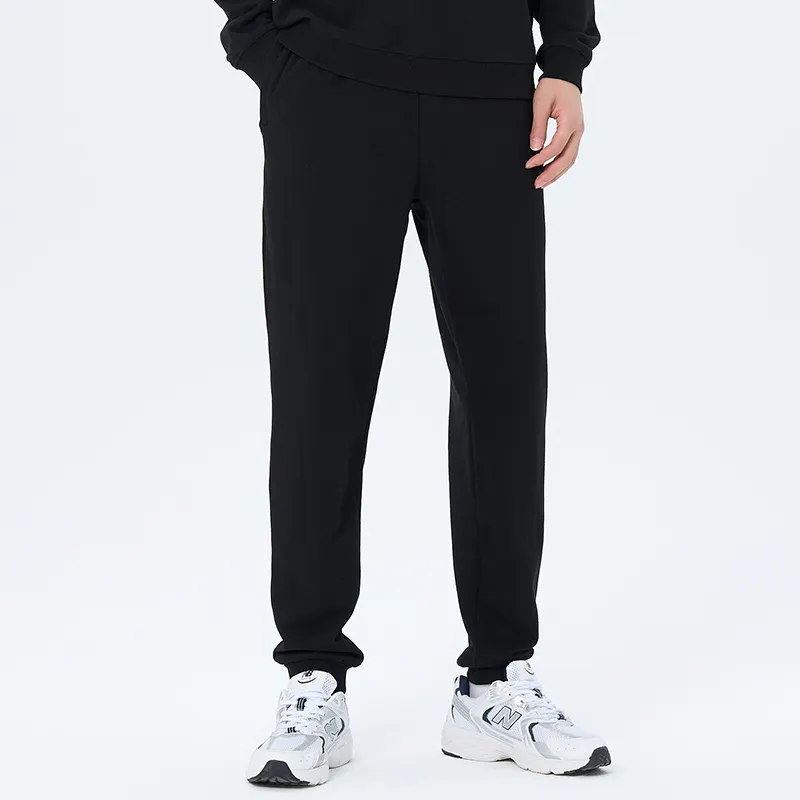 PEAK Knitted Sports Pants Unisex Classic Black-4