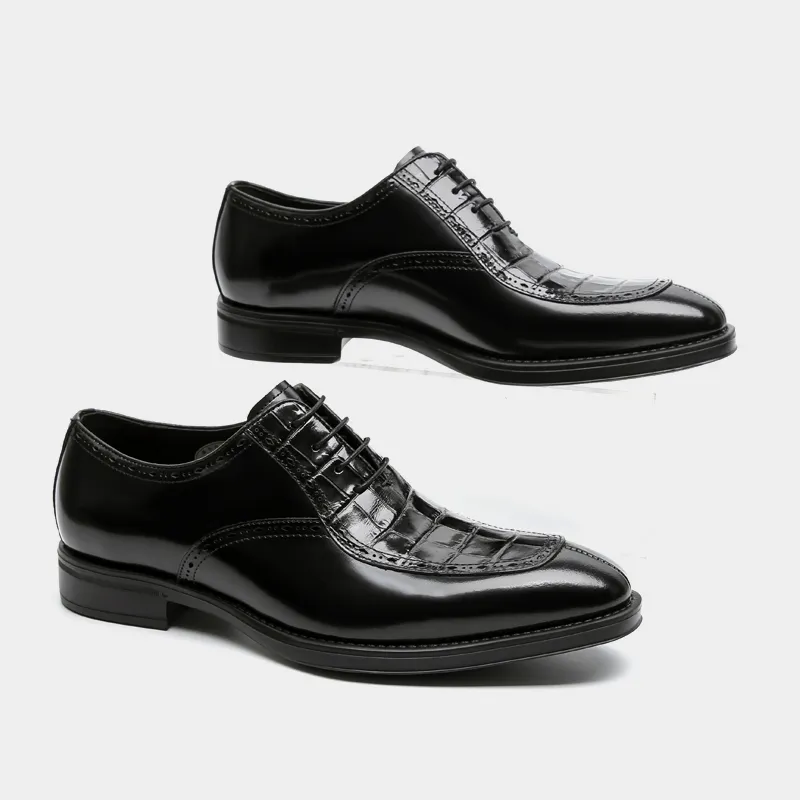 PALMPOLO Dress Shoes Men's Black-7