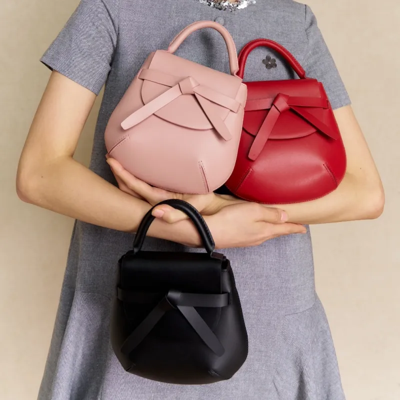 THE YELLOW SHOP Handbags Red-3