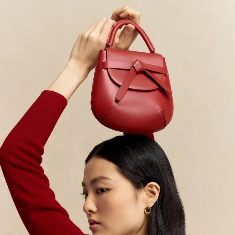 THE YELLOW SHOP Handbags Red-1