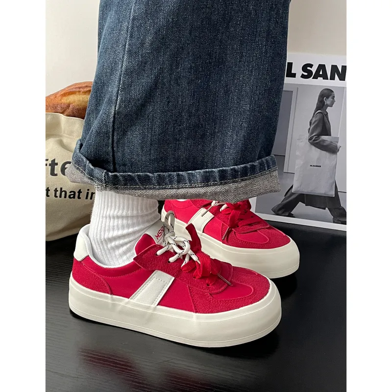VICTORIA&VERA Slip Resistant, Abrasion Resistant, Lightweight, Breathable Low Top Skateboard Shoes Women's-12