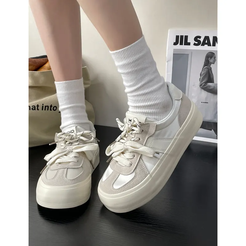 VICTORIA&VERA Slip Resistant, Abrasion Resistant, Lightweight, Breathable Low Top Skateboard Shoes Women's-2