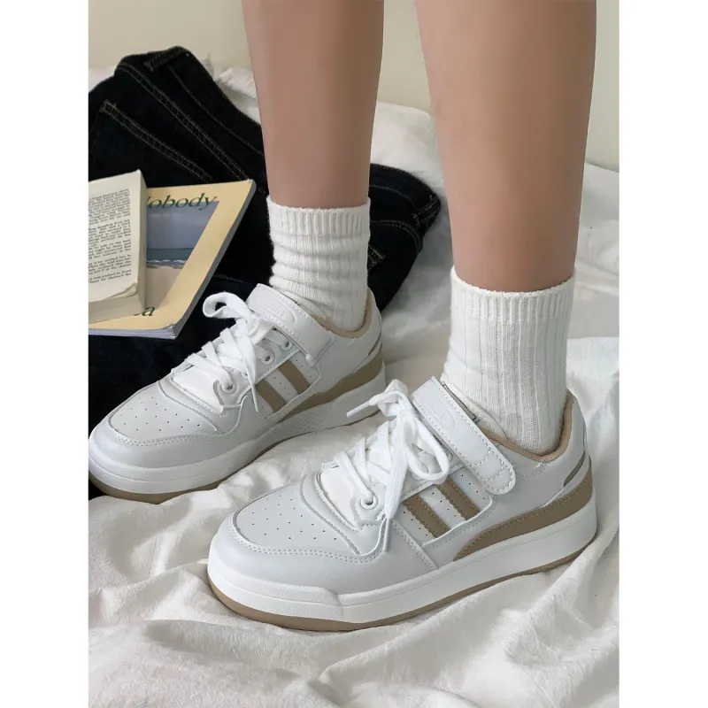 VICTORIA&VERA Slip Resistant, Abrasion Resistant, Lightweight Low Top Skateboard Shoes Women's-21