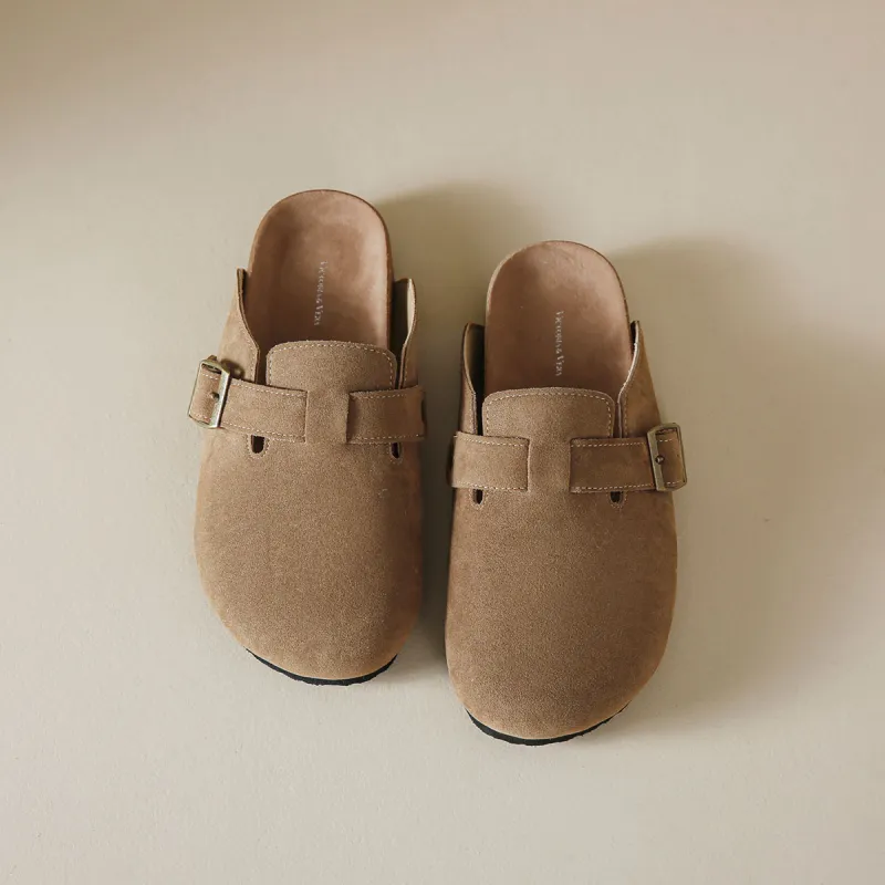 VICTORIA&VERA Rubber Stitching Slip Resistant, Lightweight, And Breathable Wrap toe Slippers Women's-7
