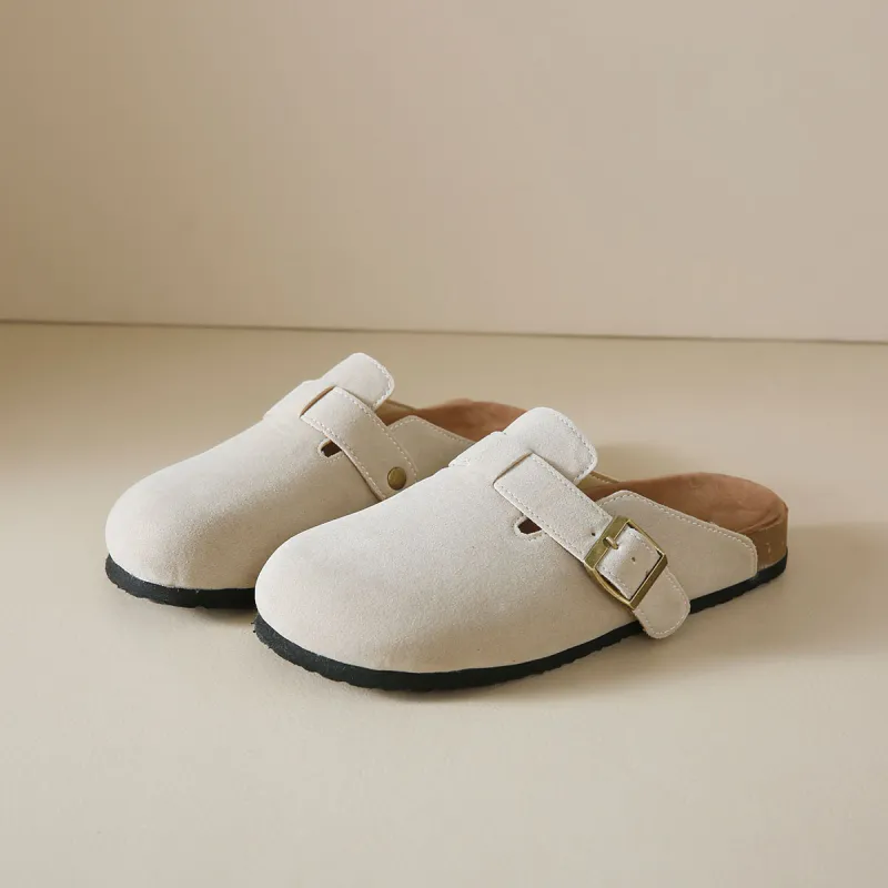 VICTORIA&VERA Rubber Stitching Slip Resistant, Lightweight, And Breathable Wrap toe Slippers Women's-1