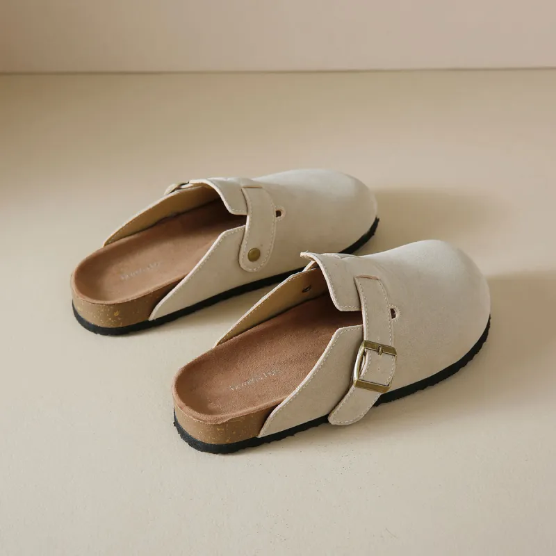 VICTORIA&VERA Rubber Stitching Slip Resistant, Lightweight, And Breathable Wrap toe Slippers Women's-2
