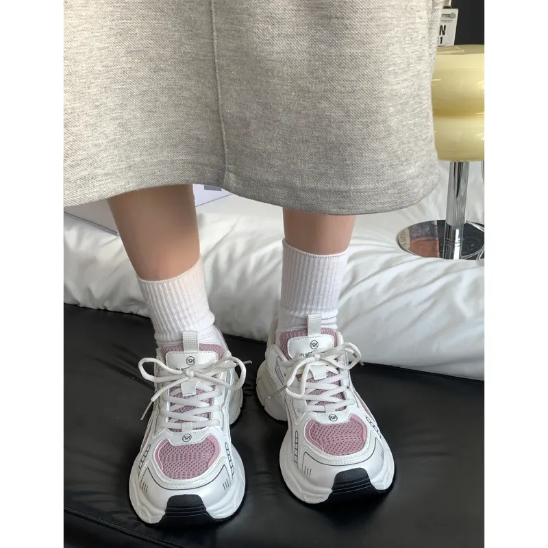 VICTORIA&VERA Low Top Chunky Sneakers Women's-12