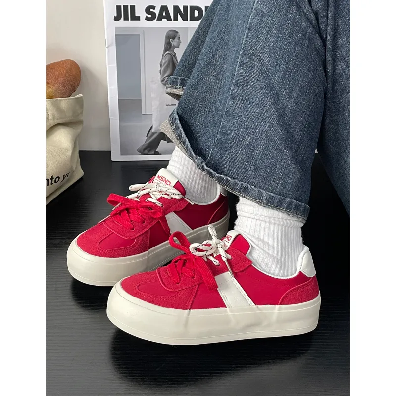 VICTORIA&VERA Slip Resistant, Abrasion Resistant, Lightweight, Breathable Low Top Skateboard Shoes Women's-14