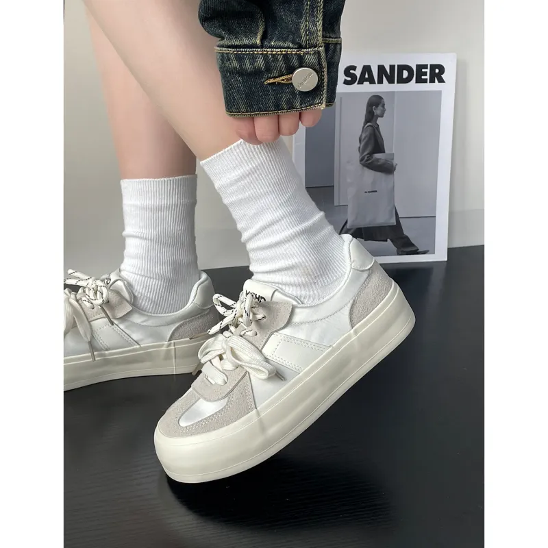 VICTORIA&VERA Slip Resistant, Abrasion Resistant, Lightweight, Breathable Low Top Skateboard Shoes Women's-4