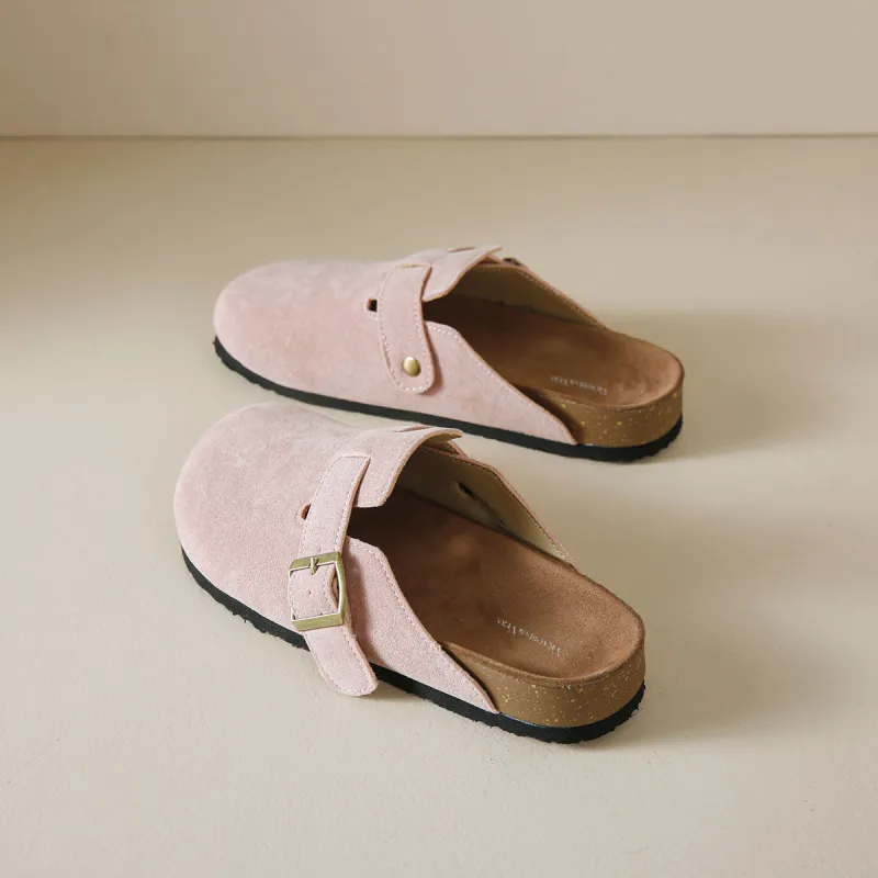 VICTORIA&VERA Rubber Stitching Slip Resistant, Lightweight, And Breathable Wrap toe Slippers Women's-11