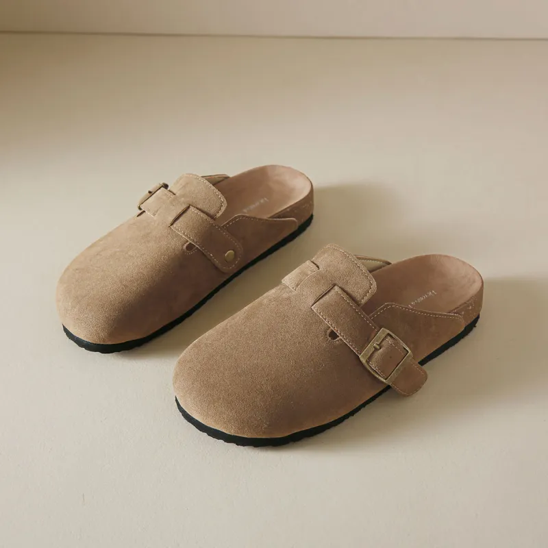 VICTORIA&VERA Rubber Stitching Slip Resistant, Lightweight, And Breathable Wrap toe Slippers Women's-6