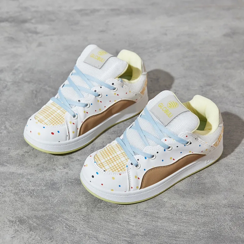 VICTORIA&VERA Puffy Shoes Wear resistant, Lightweight, Breathable, And Non slip. Skateboard Shoes Women's-7