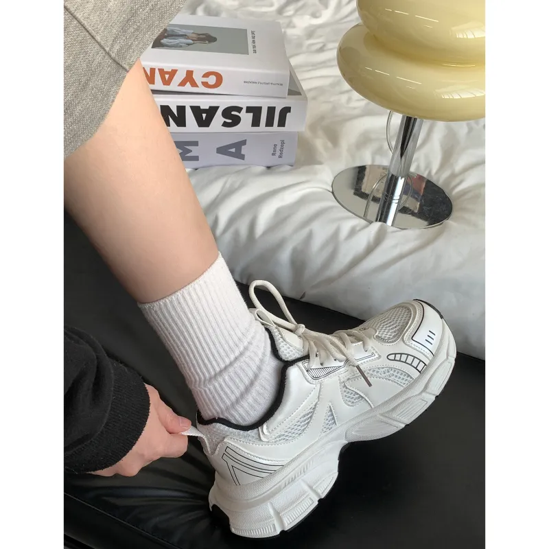 VICTORIA&VERA Low Top Chunky Sneakers Women's-4