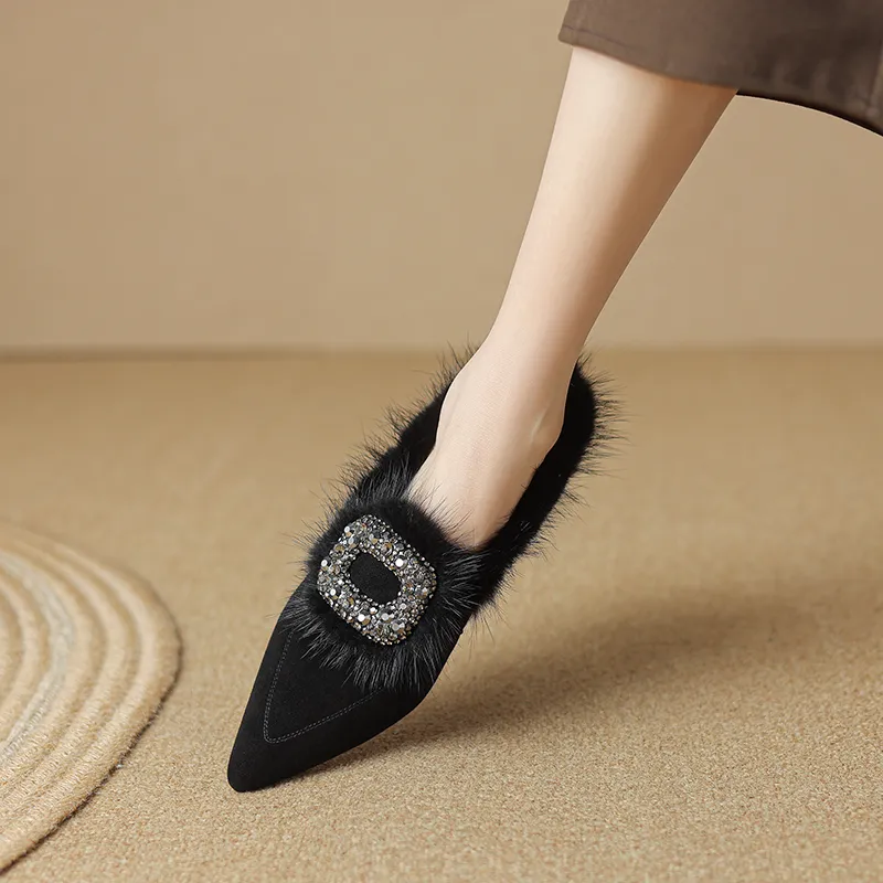 Bai Shiting Loafers 2cm Women's-7