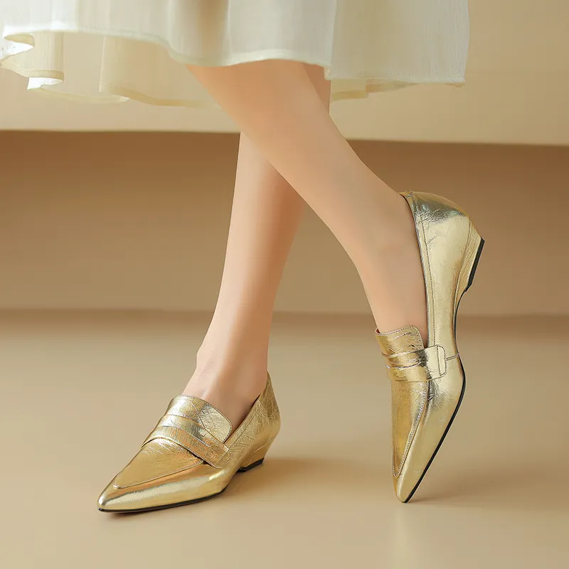 Bai Shiting Loafers 2.5cm Women's-4