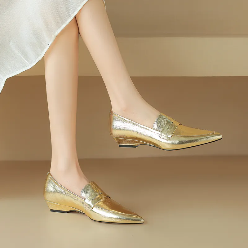 Bai Shiting Loafers 2.5cm Women's-2