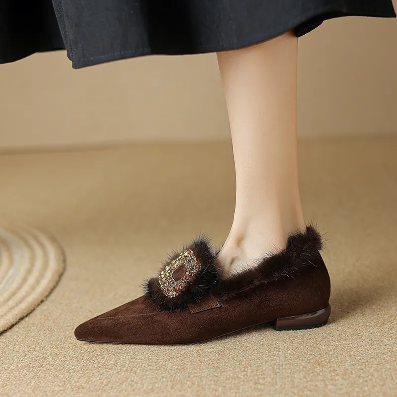 Bai Shiting Loafers 2cm Women's-2