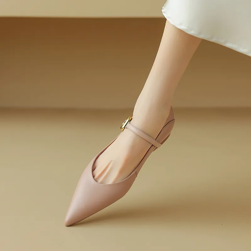 Bai Shiting Casual Single Shoes 1cm Women's-9