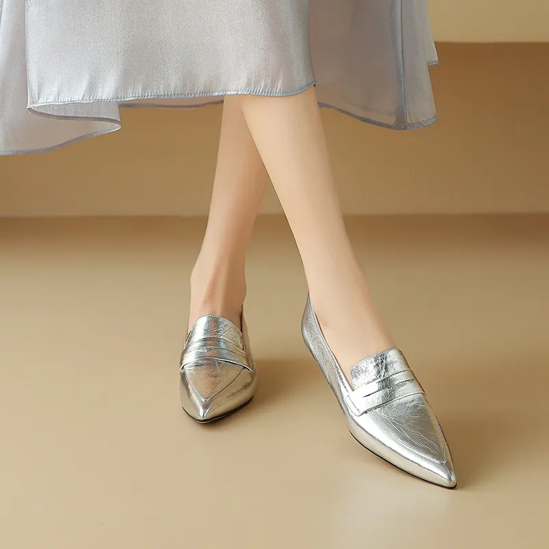 Bai Shiting Loafers 2.5cm Women's-6