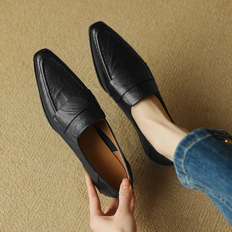 Bai Shiting Loafers 2cm Women's-4