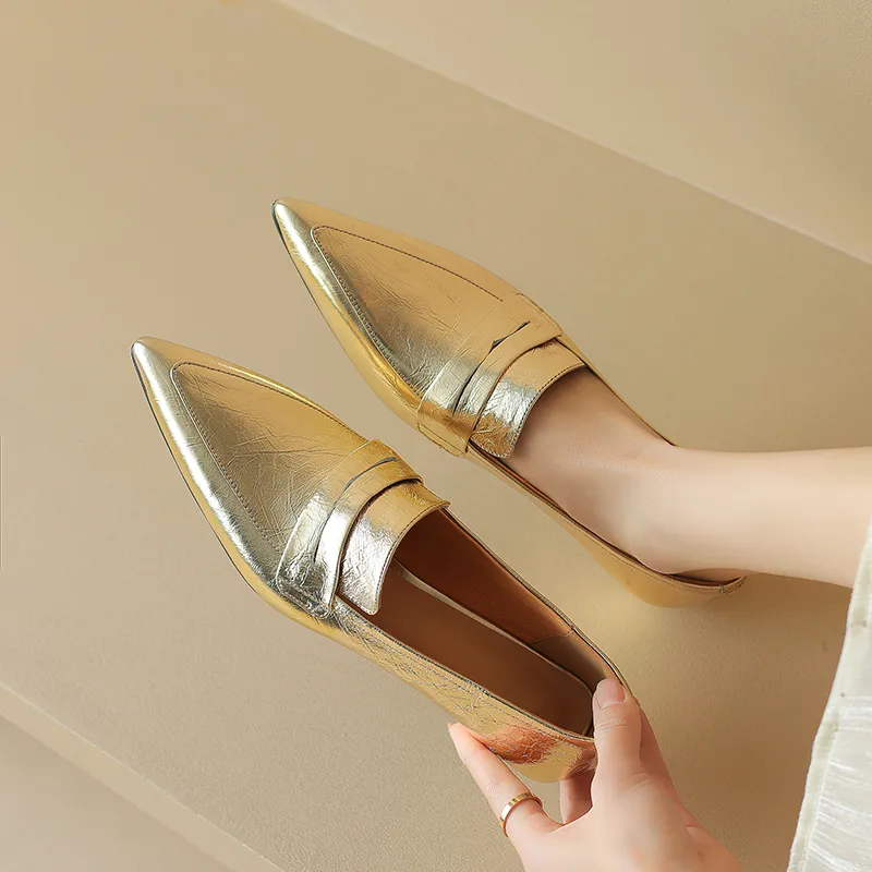 Bai Shiting Loafers 2.5cm Women's-1