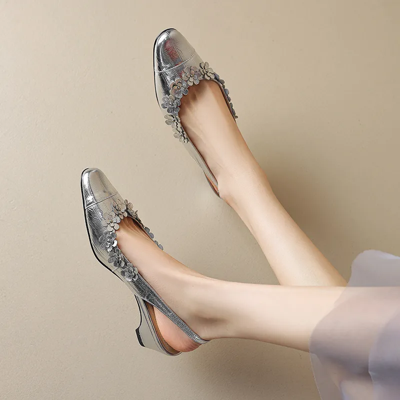 Bai Shiting High Heels 3.5cm Women's-7